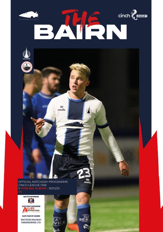 Falkirk v Stirling Albion - 30/12/23
