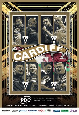 2025 PDC BetMGM Premier League Darts - Week 7 Supplement (Cardiff)