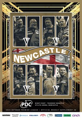 2025 PDC BetMGM Premier League Darts - Week 8 Supplement (Newcastle)