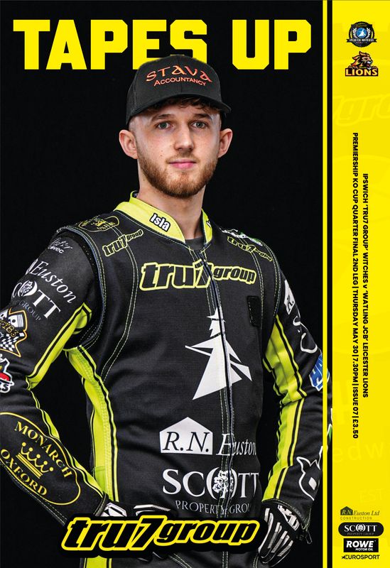 Ipswich Witches v Leicester Lions - 30/05/24