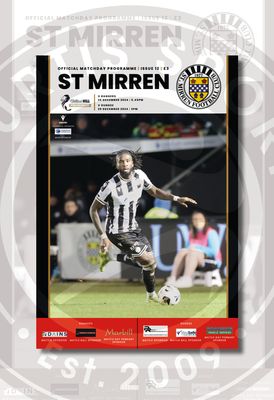 St Mirren v Rangers / Dundee 2-IN-1