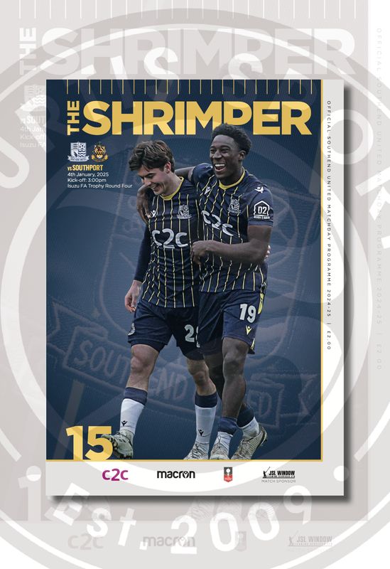 Southend United v Southport - 04/01/25