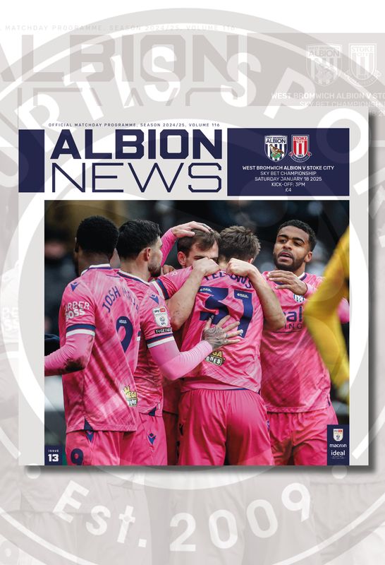 West Bromwich Albion v Stoke City - 18/01/25