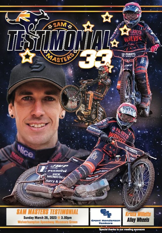 Sam Masters Testimonial - 26/03/23