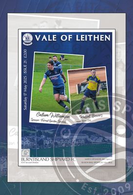 Vale of Leithen v Burntisland Shipyard - 17/05/25 Vale of Leithen v Burntisland Shipyard - 17/05/25