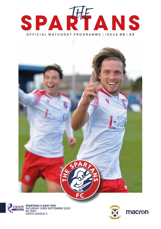 The Spartans v East Fife - 23/09/23