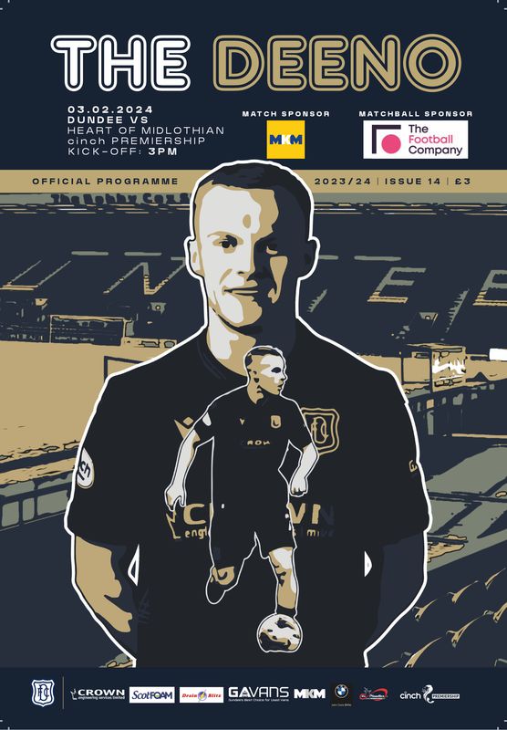Dundee v Heart of Midlothian - 03/02/24