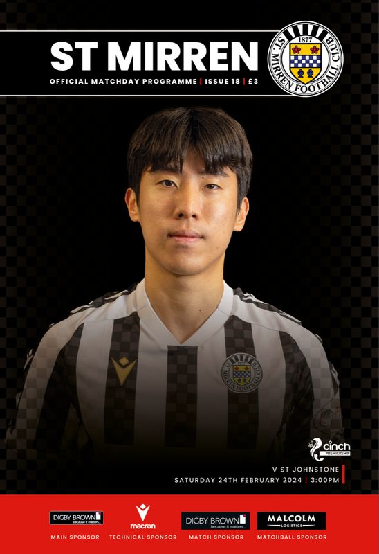 St Mirren v St Johnstone - 24/02/24