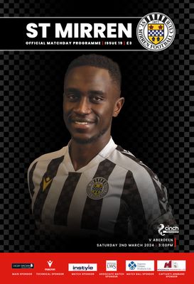 St Mirren v Aberdeen - 02/03/24