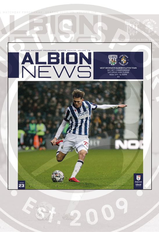 West Bromwich Albion v Luton Town - 03/05/25