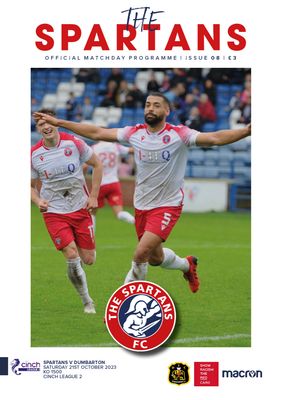 The Spartans v Dumbarton - 21/10/23