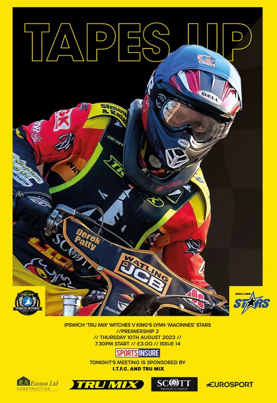 Ipswich Witches v King's Lynn Stars - 10/08/23