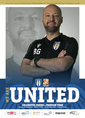 Colchester United v Swindon Town - 05/08/23