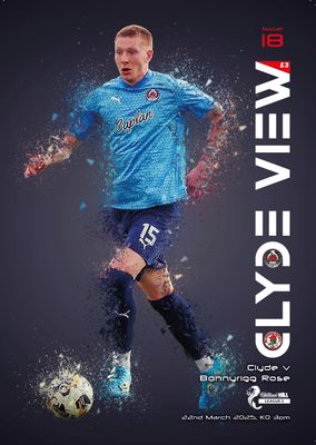 Clyde v Bonnyrigg Rose - 22/03/25 Clyde v Bonnyrigg Rose - 22/03/25