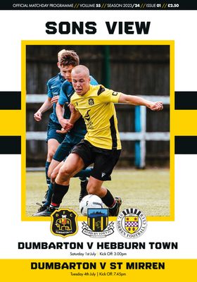 Dumbarton 2 in 1 Pre-Season Friendlies - July 2023