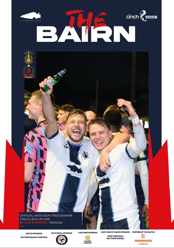 Falkirk v Cove Rangers - 06/04/24