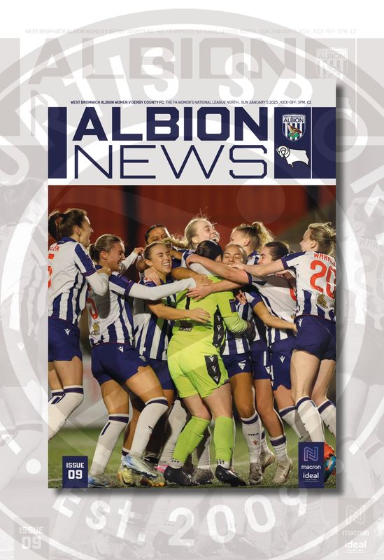 West Bromwich Albion Women v Derby County Women  - 05/01/25