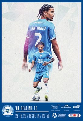 Peterborough United v Reading - 26/12/23