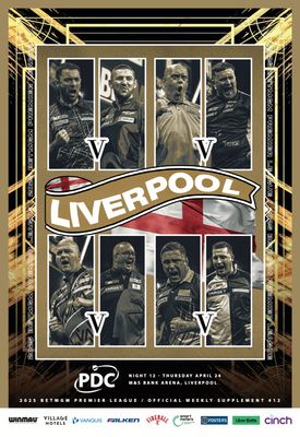 2025 PDC BetMGM Premier League Darts - Week 12 Supplement (Liverpool)