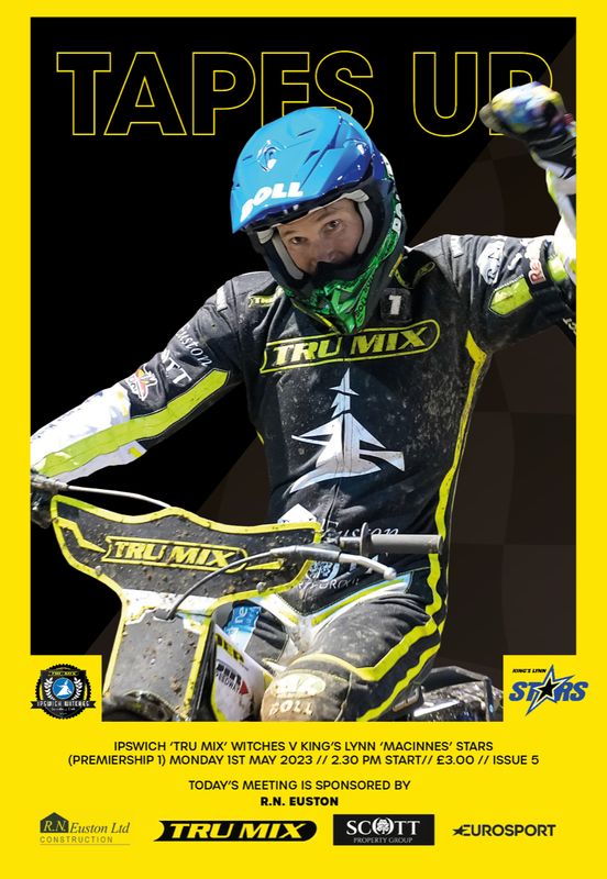 Ipswich Witches v King's Lynn Stars - 01/05/23