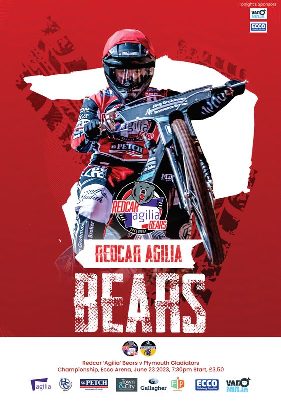 Redcar Bears v Plymouth Gladiators - 23/06/23