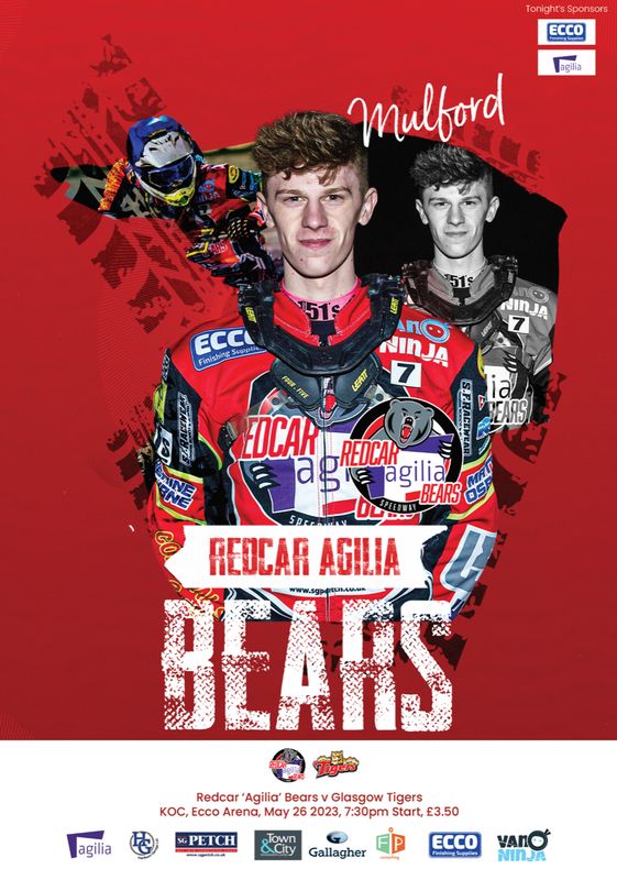 Redcar Bears v Glasgow Tigers - 26/05/23