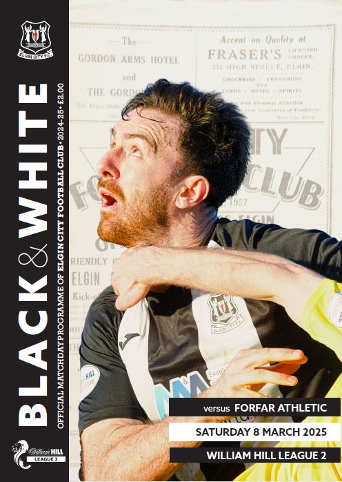Elgin City v Forfar Athletic - 08/03/25