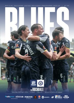 Southend United v Rochdale - 20/04/24