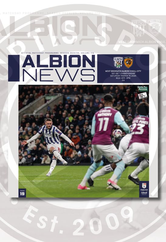 West Bromwich Albion v Hull City - 15/03/25