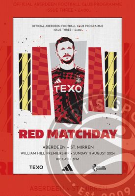 Aberdeen v St Mirren - 10/08/24