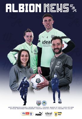 West Bromwich Albion v Wigan Athletic - 07/03/23