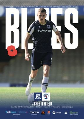 Southend United v Chesterfield - 18/11/23