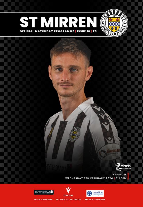 St Mirren v Dundee - 07/02/24