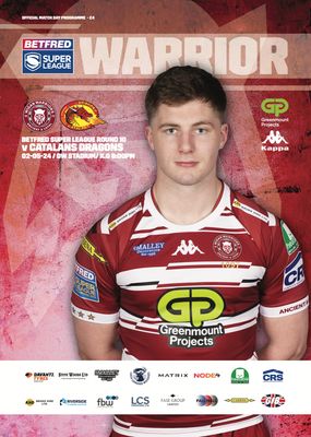 Wigan Warriors v Catalans Dragons - 02/05/24
