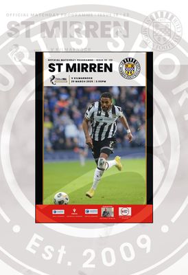 St Mirren v Kilmarnock - 29/03/25 St Mirren v Kilmarnock - 29/03/25