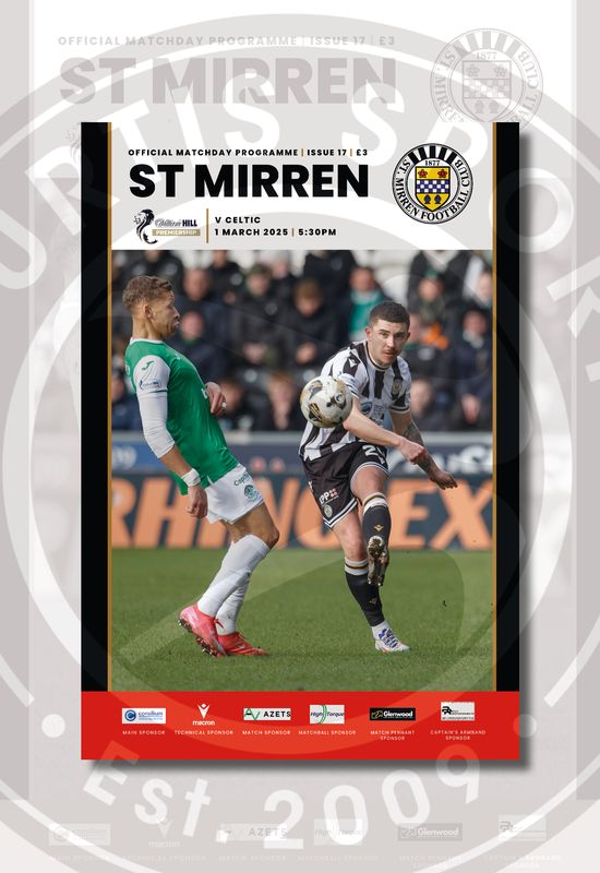 St Mirren v Celtic - 01/03/25