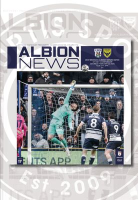 West Bromwich Albion v Oxford United - 22/02/25