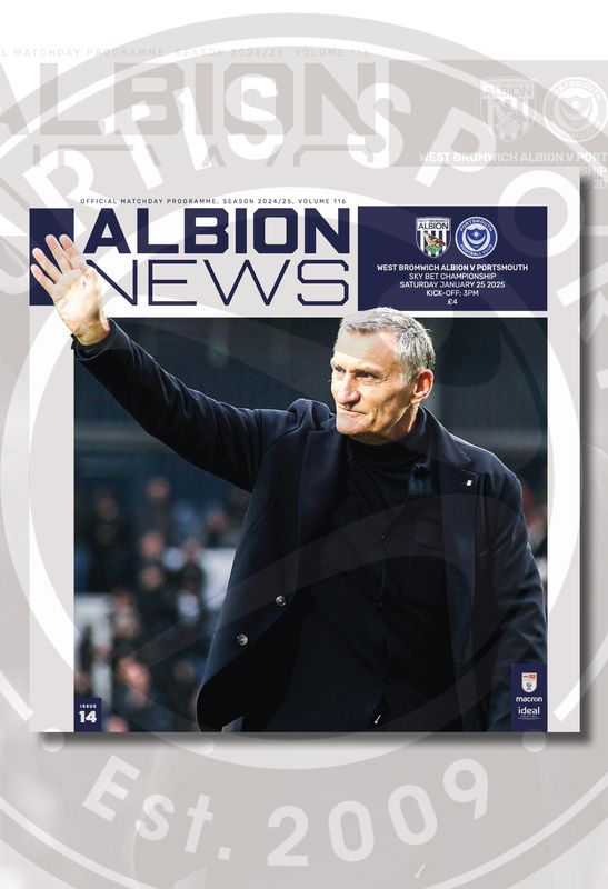 West Bromwich Albion v Portsmouth - 25/01/25