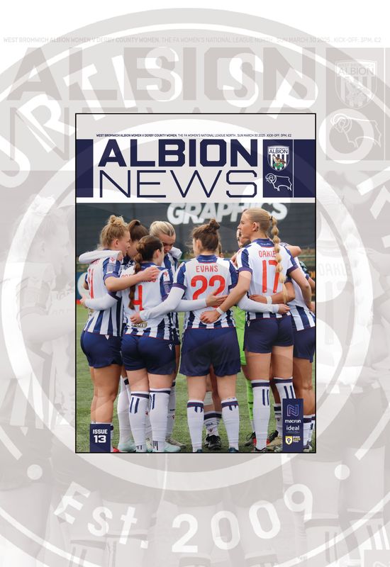 West Bromwich Albion Women v Derby County Women - 30/03/25