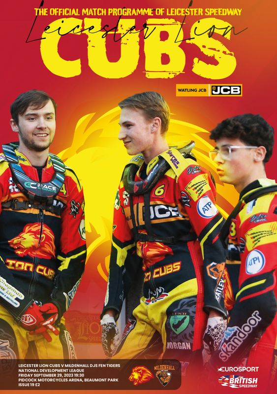 Leicester Lion Cubs v Mildenhall Fen Tigers - 29/09/23