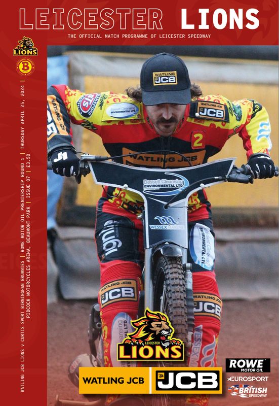 Leicester Lions v Birmingham Brummies - 25/04/24