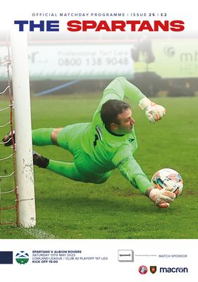 The Spartans v Albion Rovers - 13/05/23 The Spartans v Albion Rovers - 13/05/23