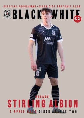 Elgin City v Stirling Albion - 01/04/23
