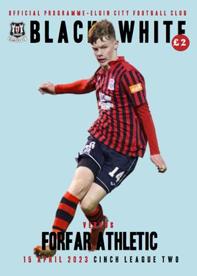 Elgin City v Forfar Athletic - 15/04/23