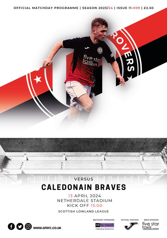 Gala Fairydean Rovers v Caledonian Braves - 13/04/24