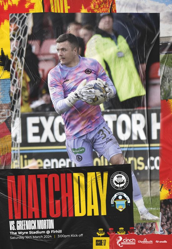 Partick Thistle v Greenock Morton - 16/03/24