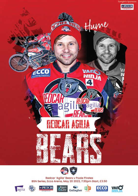 Redcar Bears v Poole Pirates - 20/05/23