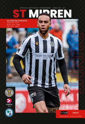 St Mirren v Forfar Athletic - 29/07/23