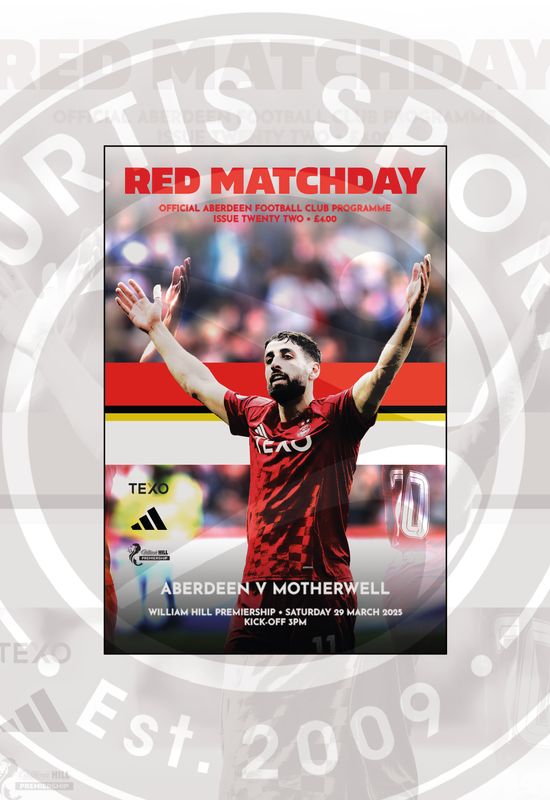 Aberdeen v Motherwell - 29/03/25