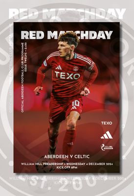 Aberdeen v Celtic - 04/12/24